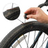 Oumers Tubeless Bike Tire Repair Tool Kit, Bike Tire Punctures with 5PCS Bacon Strips Plus Insertion Tool Tire Repair Fork Reamer...